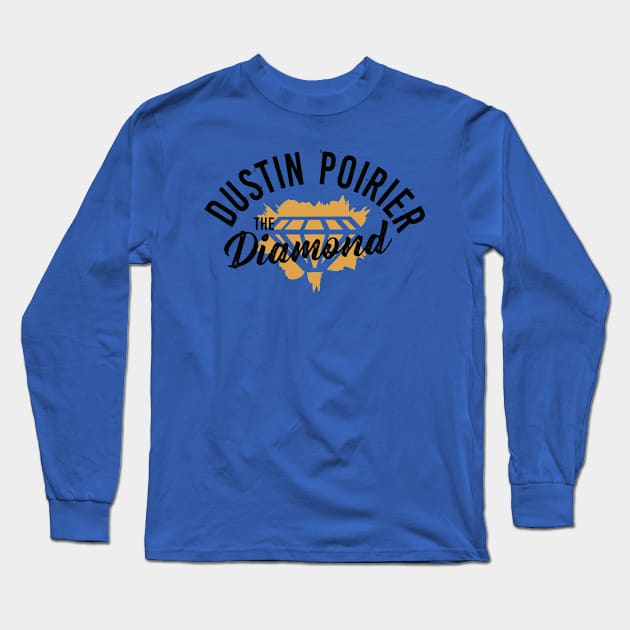 Dustin Poirier The Diamond Long Sleeve T-Shirt by cagerepubliq